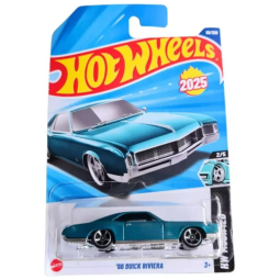 Hot Wheels 66 Buick Riviera, Série HW Modified, Carro em Miniatura Diecast 1:64, Modelo 25