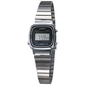 Relógio Feminino Digital Aço Inoxidável, 1, CASIO EAW LA 670WA 1, Prateado