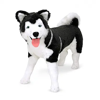 Pelúcia Cão Husky Siberian 60