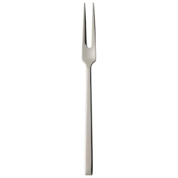 Garfo para Carnes em Aço Inoxidável de 194mm, Ideal para Servir Carnes com Elegância e Precisão, Villeroy Boch La Classica, Prata