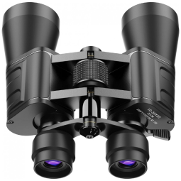 Binóculos de Alta Potência 10-30x50 para Adultos, Visão Noturna em Baixa Luz e Impermeável