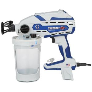 Pistola de Pintura Pulverizadora 950mL em Aço Inoxidável, e, GRACO 17D889, Azul