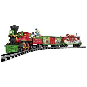Conjunto de Trem Trenzinho Elétrico LIONEL Disney Mickey Mouse Express com Controle Remoto, para Adultos e Crianças