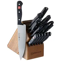 Conjunto de Facas Gourmet 18 Peças, WSTHOF 9718 3, Preto