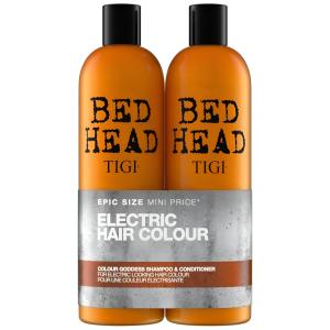 Shampoo e Condicionador 7580 ml Profissional para Cabelos Coloridos Hidrata e Suaviza, TIGI 612679, Laranja