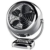 Ventilador Metal Controle Total do Ar Silencioso e Multidirecional, 110V 60W, VORNADO CR1 0224 29, Prateado