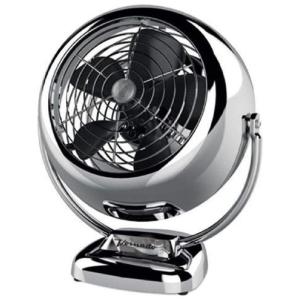 Ventilador Metal Controle Total do Ar Silencioso e Multidirecional, 110V 60W, VORNADO CR1 0224 29, Prateado