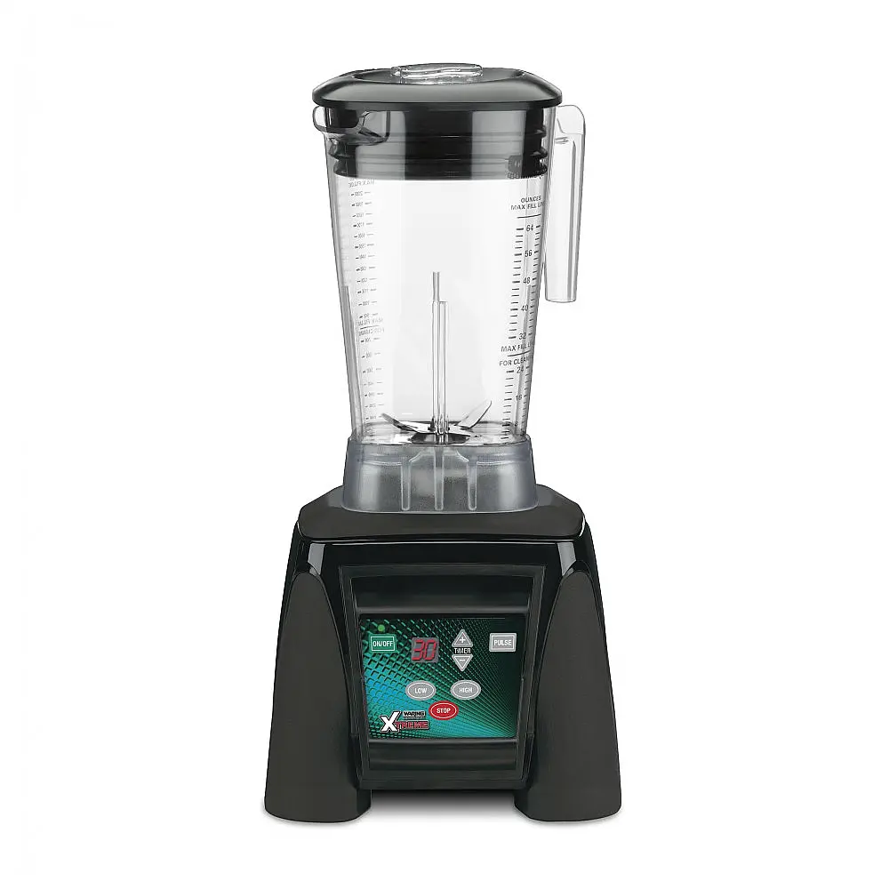 Liquidificador Comercial 1,89 Litros de Capacidade, com Temporizador de 30 Segs, 110V 1560W, WARING MX1100XTX, Preto