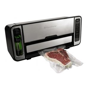 Máquina Seladora a Vácuo Portátil e Automática, Aço Inoxidável, 110v, FOODSAVER FSFSSL5860 DTC, Prateado