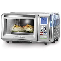 Forno Elétrico a Vapor de Bancada com Controle de Temperatura e Temporizador, Aço Inoxidável, 110V 1800W, CUISINART CSO 300N, Prateado