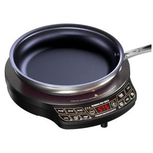 Cooktop de Indução Nuwave Gold Precision, Portátil, Potente com Bobina de Aquecimento de 8 Polegadas, 3 Configurações de Potência