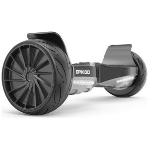 Hoverboard com Roda de Corrida para Todo Terreno e Alcance até 16 km para Adultos, 110V 400W, EPIKGO Sport, Cinza Espacial