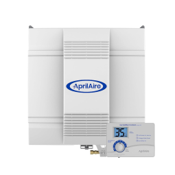 Umidificador Whole House AprilAire 700 Cinza Automático Capacidade 68 Litros Dia Visor Digital Bivolt Com Ventilador Para Ambientes Amplos