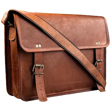 Bolsa Maleta de Couro Marrom