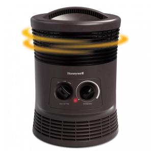 Aquecedor Elétrico Portátil com 2 Níveis de Potência e Controle Manual, 110V 900W, Honeywell HHF360V, Preto