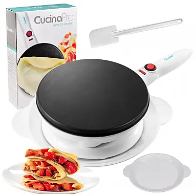 Máquina de Crepe Elétrica antiaderente,