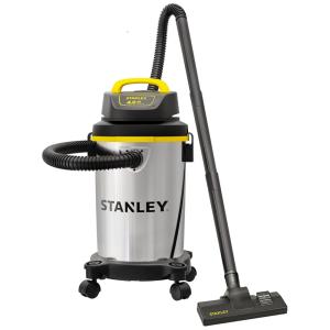 Aspirador de Pó Wet, Dry Seco e Úmido 15L, 4CV de Potência com Extensores, 110v, STANLEY SL18129, Cinza