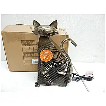 Ventilador de Mesa Retro com 2 Velocidades Gatinho, 110v, DECO BREEZE DBF0358, Marrom