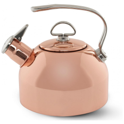 Chaleira de Chá 1.8L em Aço Inoxidável com Apito, CHANTAL SL37 19CP, Creme