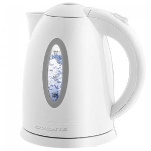 Chaleira Elétrica OVENTE, 1,7 Litros - Água Quente Instantânea para Café ou Chá, Livre de BPA, Desligamento Automático e Segurança Contra