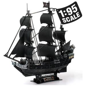 CubicFun Quebra Cabeças 3D Velerio com Led para Crianças e Adultos, 308 Peças