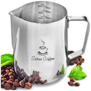 Star Coffee Jarra Leiteira Cremeira 580 mL Aço Inoxidável de Grau