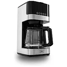 Cafeteira Elétrica Programável 2.4L em Aço Inoxidável, 110v, MELITTA, Prateado