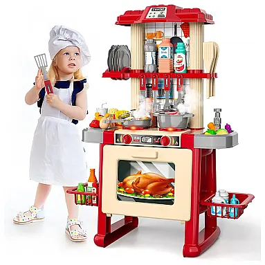Cozinha de Brinquedo Realista com