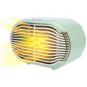 Aquecedor de Cerâmica Elétrico Portátil, 2 Configurações, 800W, 110v, IDEASHOP XM 688, Verde