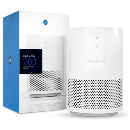 Purificador de Ar Inteligente HATHASPACE HSE200 para Ambientes Domésticos, Filtro de Ar Compacto com Carvão Ativado, Elimina 99