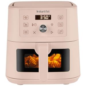 Instant Pot VORTEX 4 Qt Mini Air Fryer 6 em 1 Rosewater - Versátil, Compacta e Poderosa