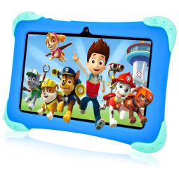 Tablet Infantil 7 Educativo com Controle de Pais, WiFi e Câmera Dupla, Android 12 2GB RAM, Fivahiva , Rosa