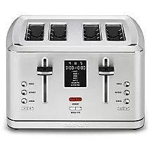 Torradeira, com 4 fatias, 1800W, aço inoxidável, 110v, CUISINART CPT 740, Prateado