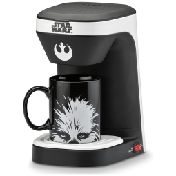 Cafeteira Elétrica Programável 350mL, 110v, STAR WARS LSW 123CN, Preto