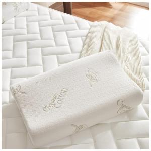 Travesseiro Ortopédico com Memória Ergonômica 50 x, 1 UN, SETORE, Branco