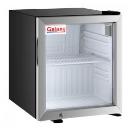 Galaxy Expositor Refrigerado de Balcão Preto Customizável 51 L 115V