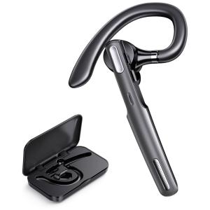 Fone de ouvido sem Fio Headset Bluetooth para Chamadas com Microfone, ICOMTOFIT G3 GRAY, Preto