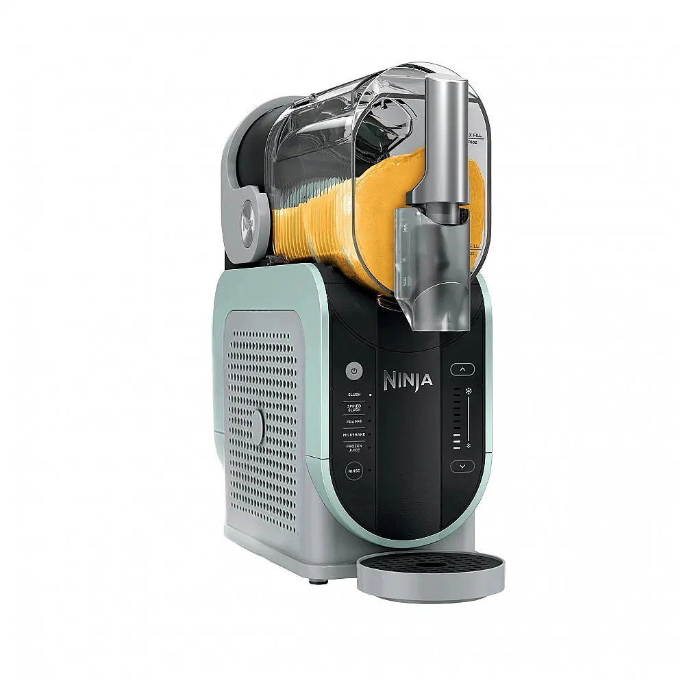 Máquina de Bebidas Geladas Ninja SLUSHi Prata Verde 2,8 L RapidChill 5 Programas FS305CO 110V