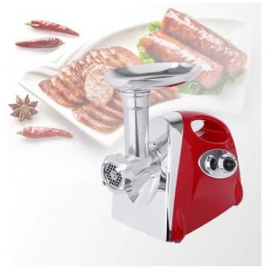 Moedor de Carne Elétrico MathRose, Aço Inox, 2800W, , Doméstico, Vermelho 110V