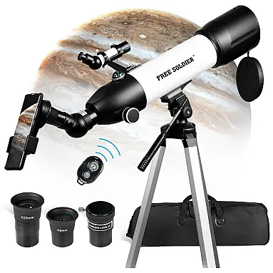 Telescópio Astronômico 500x, com 3