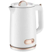 Chaleira Elétrica OLEGA 1500W 1.8L em Aço Inoxidável para Ferver Água - Desligamento Automático e Proteção Contra Ebulição a Seco