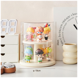 Blind Box,Caixa Surpresa, Caixa de Exibição Transparente, Empilhável para Colecionáveis Lego, Proteção Contra Poeira, Visualização de