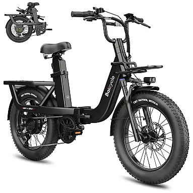 Bicicleta Elétrica Dobrável Baicycle A02