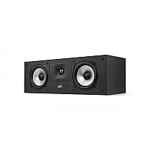 Caixa central Polk Audio Monitor XT30 compacta, 2 vias com woofers de 13,3 cm, preto