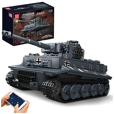 Kit de Construção Tanque Tiger