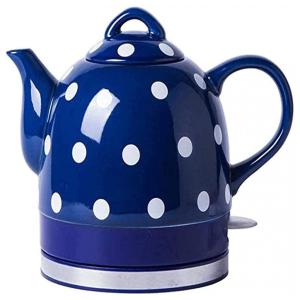 Tophacker Chaleira Elétrica 1L, Aço Inoxidável, 1000W, 110V, Azul