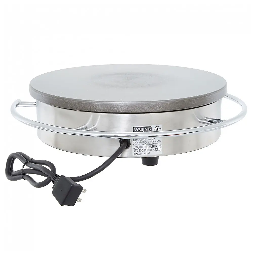Waring WSC165B Máquina de Crepes Redonda 40 cm 208/240V 2170-2880W — foto 2