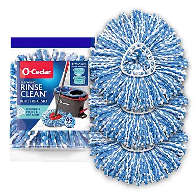 Refil Mop de Microfibra Lavável
