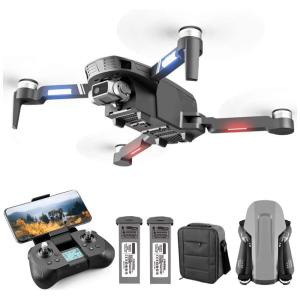 Drone com Câmera 4K HD, Retorno Automático e 2 Baterias, DRONEEYE, Preto