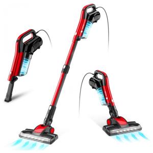 Aspirador GeeMo 4 em 1 Stick Vacuum 17Kpa Poderosa Sucção, com filtro quádruplo HEPA para piso duro de carpete baixo H595